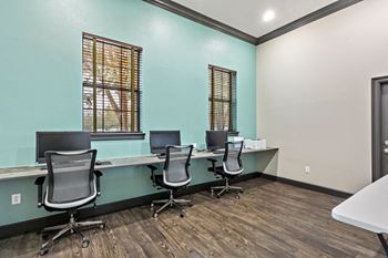 Business Center at The Vista on Brodie, Austin